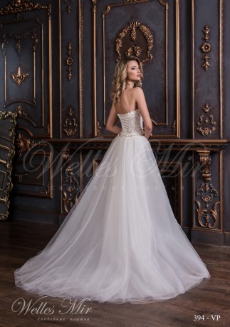 Wedding dress-transformer with embroidery-3